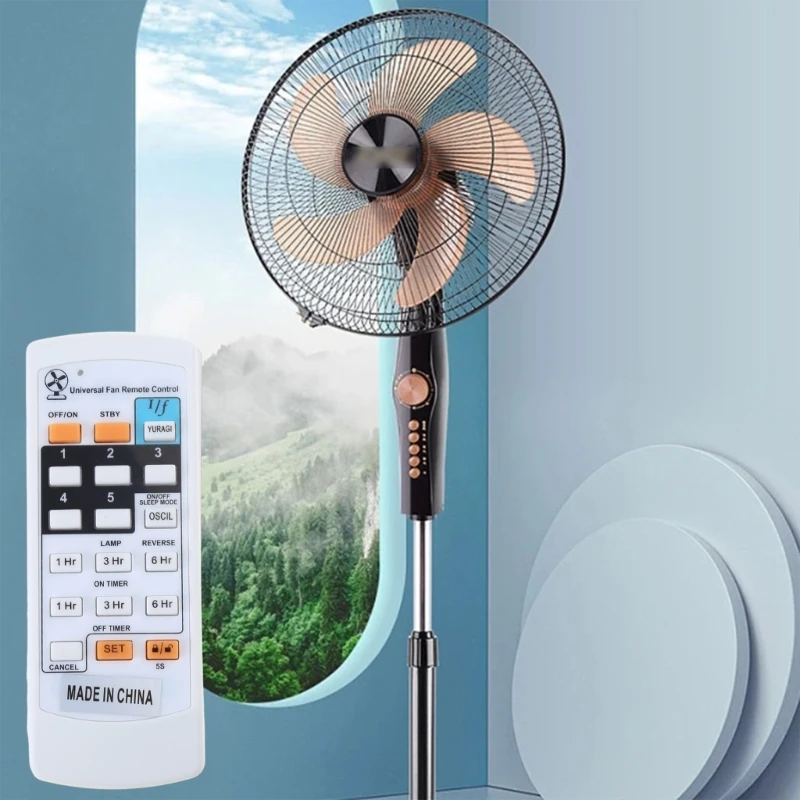 Long Distance Fan Remote Control Easily Carrying RM-F900MK Universal for Invierno Montrair Pegency Electric Fan