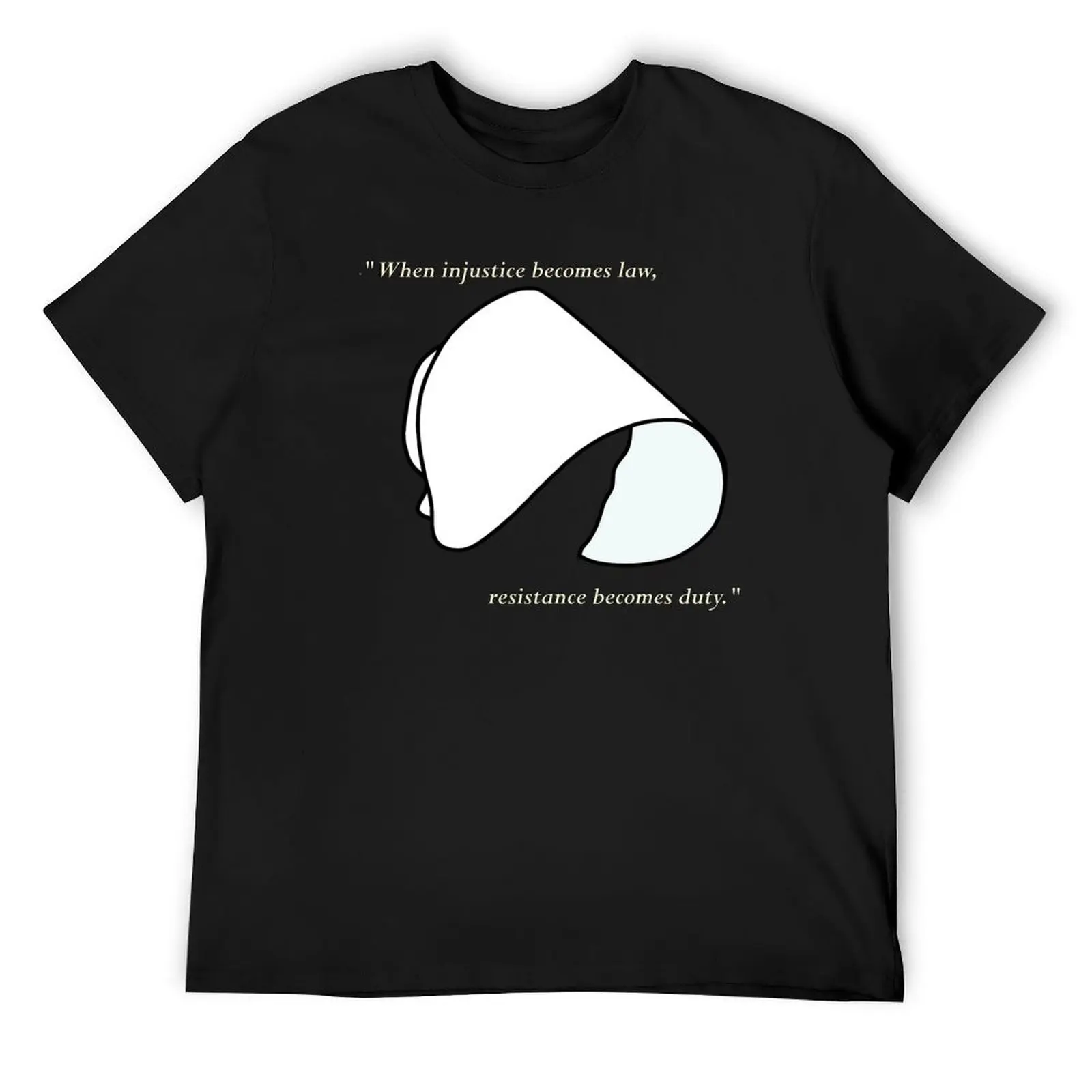 

When injustice becomes law... T-Shirt oversizeds plus sizes new edition essential t shirt designer t shirt men