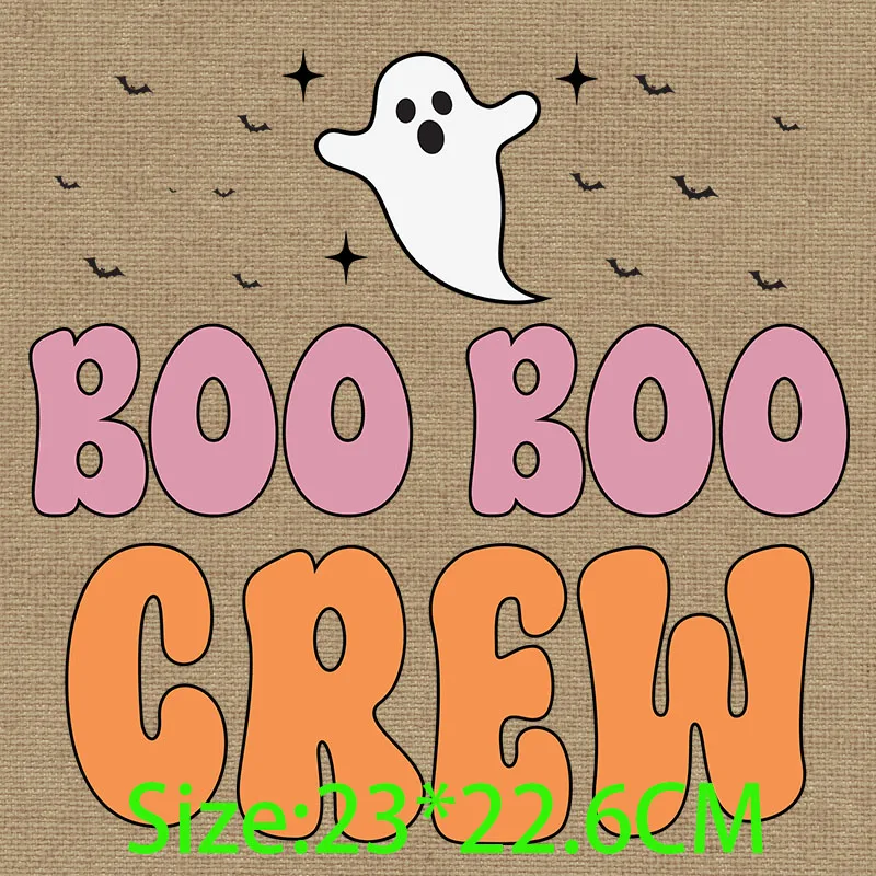 Boo Boo Crew Spooky Babe Hot Ghoul Halloween Howdy Boo Pumpkins Creep It Real Full