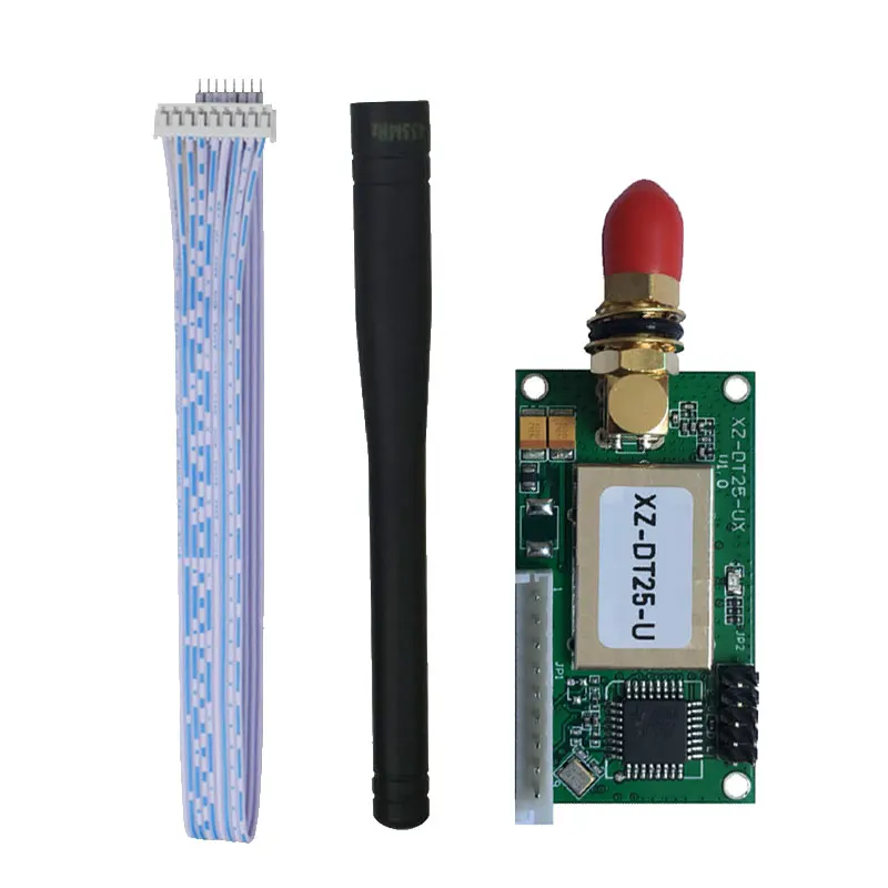 Wireless Transmitter and Receiver, RF Module, RS232, TTL, RS485 Data Transceiver, 115200bps, 433MHz