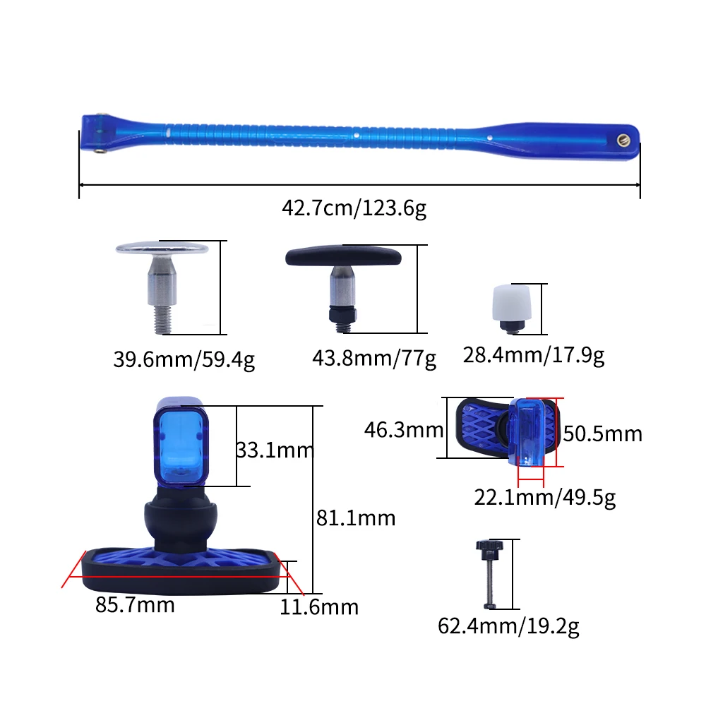 Multifunctional PDR Knock Down Support Frame Dent Hammer And Tapper Pen For Car Dent Repair