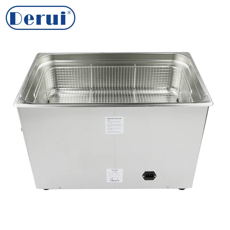 Limpiador ultrasónico por vibración de 28L con máquina de limpieza y calefacción con temporizador, utilizado para laboratorios electrónicos