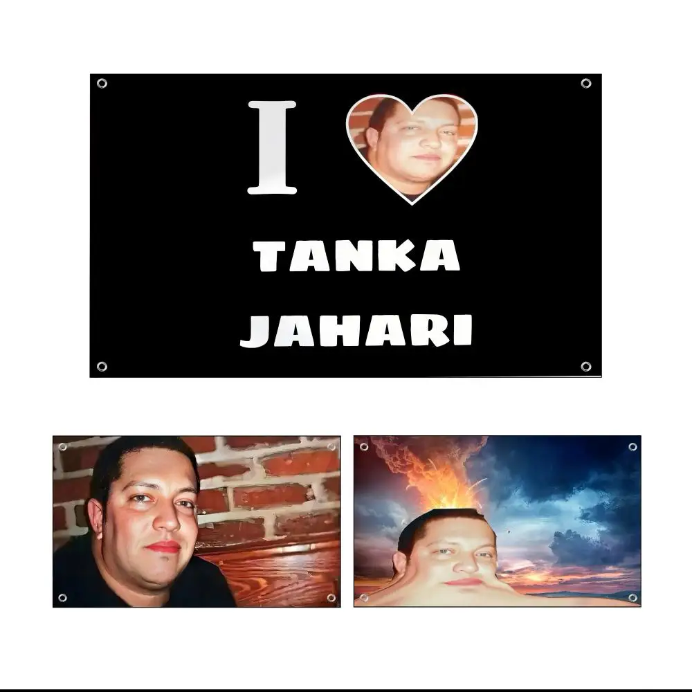 Divertidos diseños de banderas personalizadas de Sal Vulcano, pancarta artística para colgar en la pared, decoración para dormitorio, hogar, sala de estar, decoración al aire libre