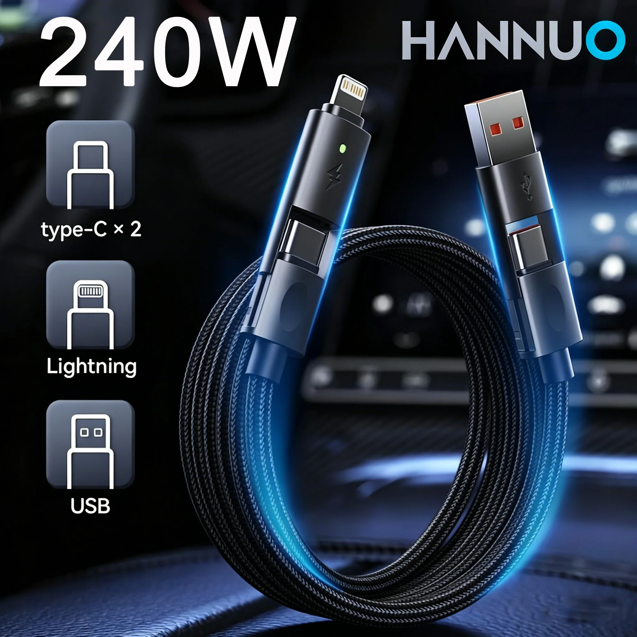 cabo-usb-tipo-c-hannuo-240w-pd-com-carregamento-rapido-4-em-1-com-display-digital-para-iphone-samsung-xiaomi-cabo-de-carregamento-magnetico