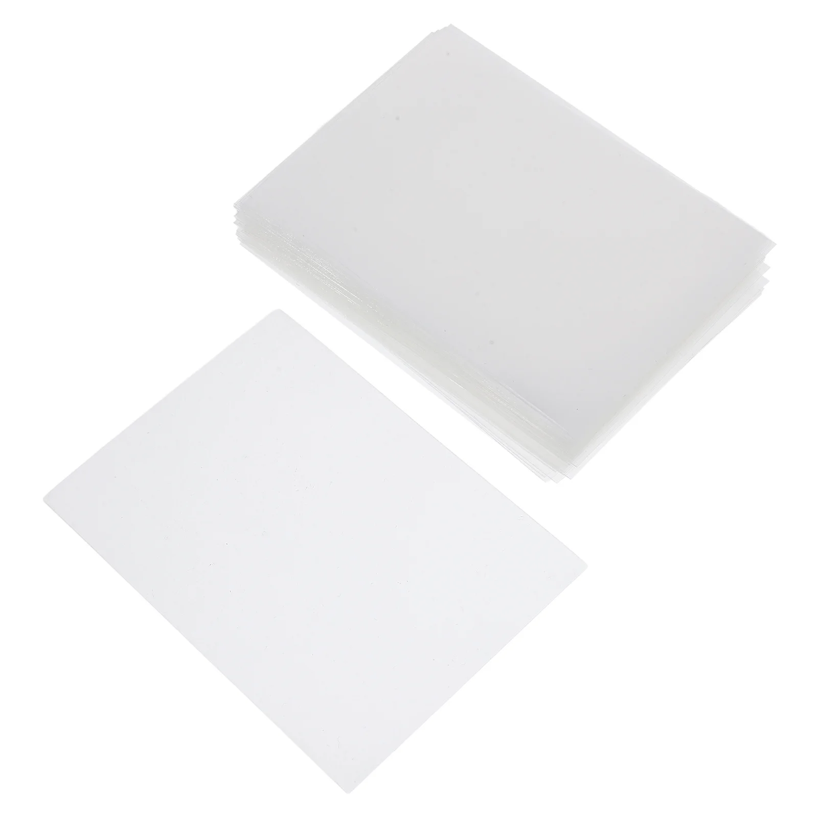 50Pcs Card Sleeves Trading Cards Covers Transparent Durable Album Deck Protectors Protective Cards Sleeves Waterproof
