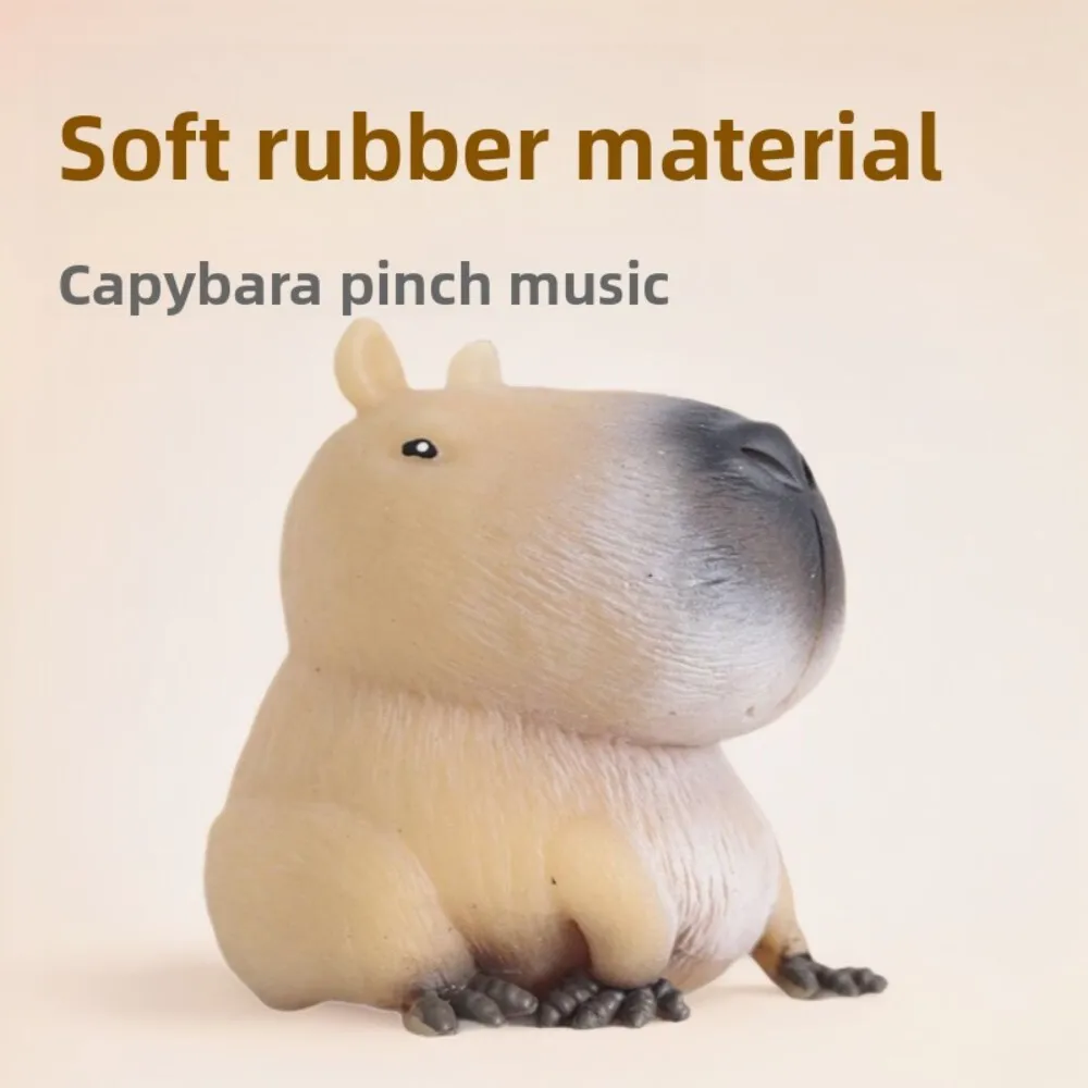

Большая мягкая плюшевая игрушка капибара для снятия стресса, забавный домашний декор, детский подарок, идеально подходящий для комфорта расслабления и игр