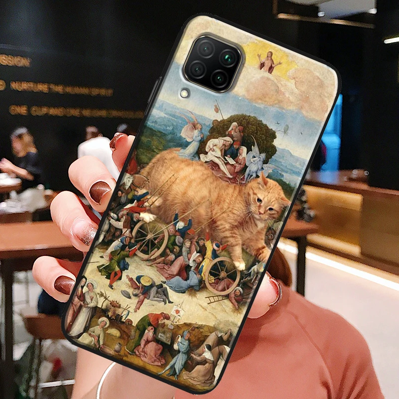 Hieronymus Bosch Art Painting For Huawei Honor X8a X7a X9a X8 50 70 90 Lite Magic5 Pro P20 P30 P40 P50 P60 Nova 9 5T Case