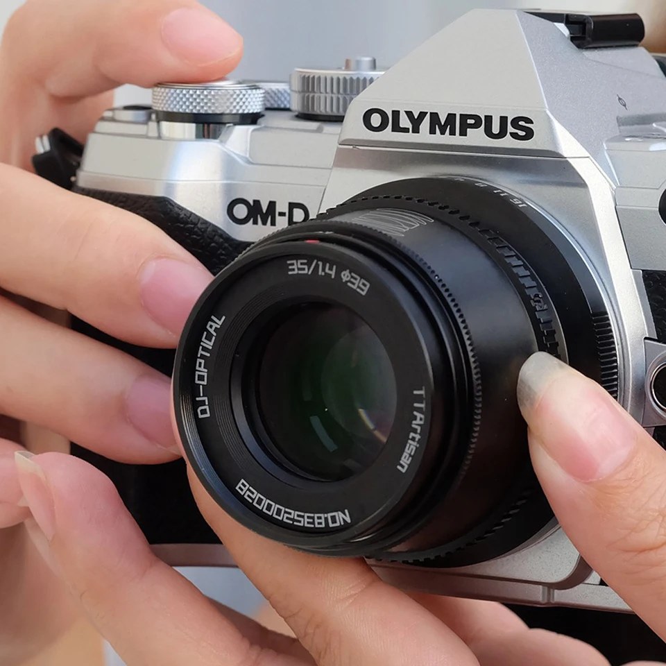 TTArtisan 35mm F1.4 APS-C Prime Lens for Sony E Mount Fujifilm XF Canon M Leica L Nikon Z Panasonic Olympus M43 Camera Lens
