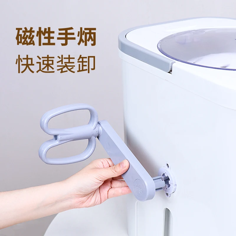 Portable Manual Washing Machine No Electricity Hand Crank for Socks Underwear Bed Sheets Quick Wash DCC