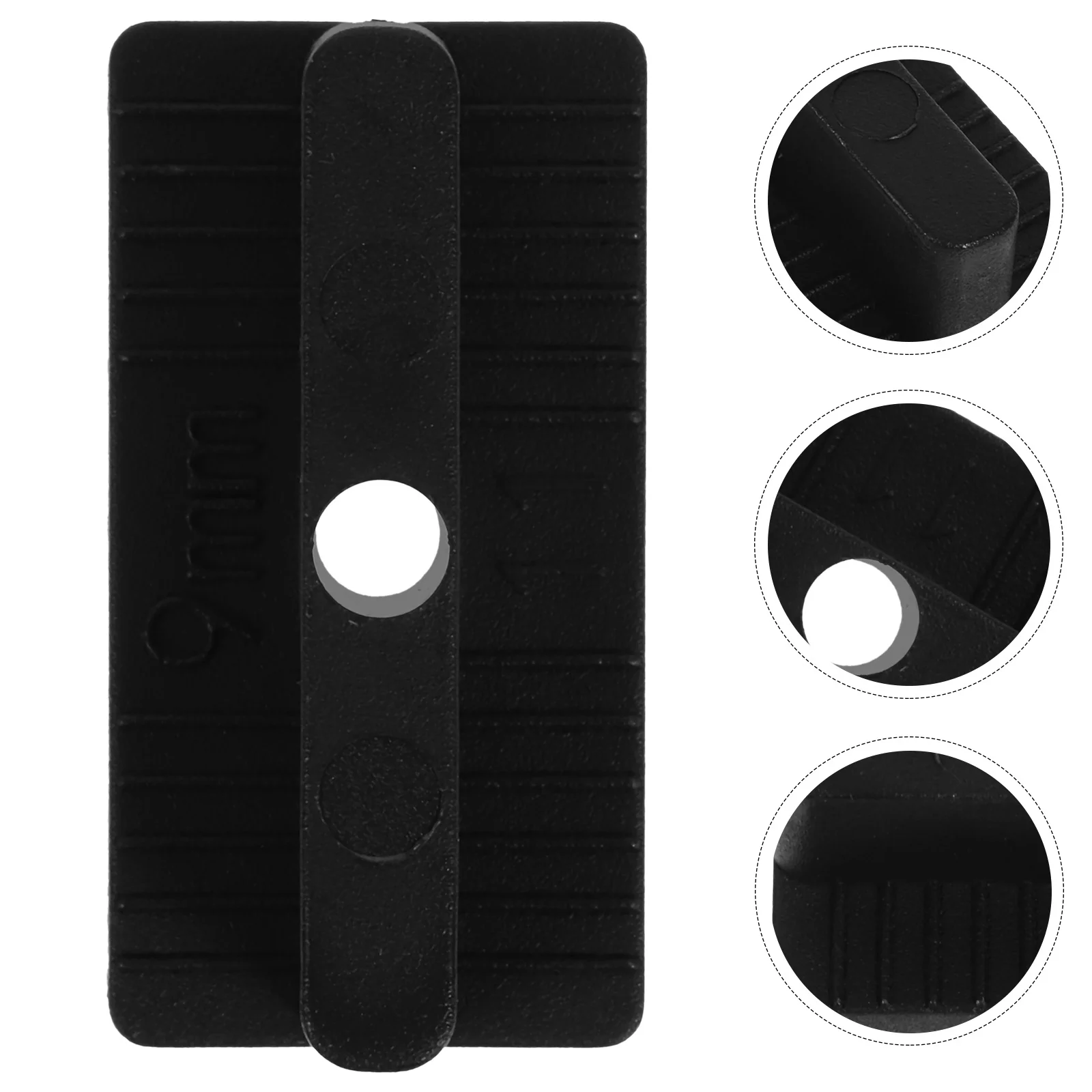 200 قطعة من مشابك سطح السفينة المركبة، مشابك بلاستيكية مخفية للاستخدام الخارجي، سهلة التركيب ومقاومة للتآكل #2