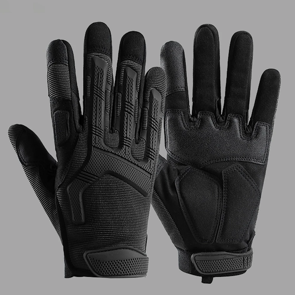 Men's Tactical Gloves Full Finger Motos Racing Training Fighting Gloves Outdoor Sports Protect Gear Riding Gloves