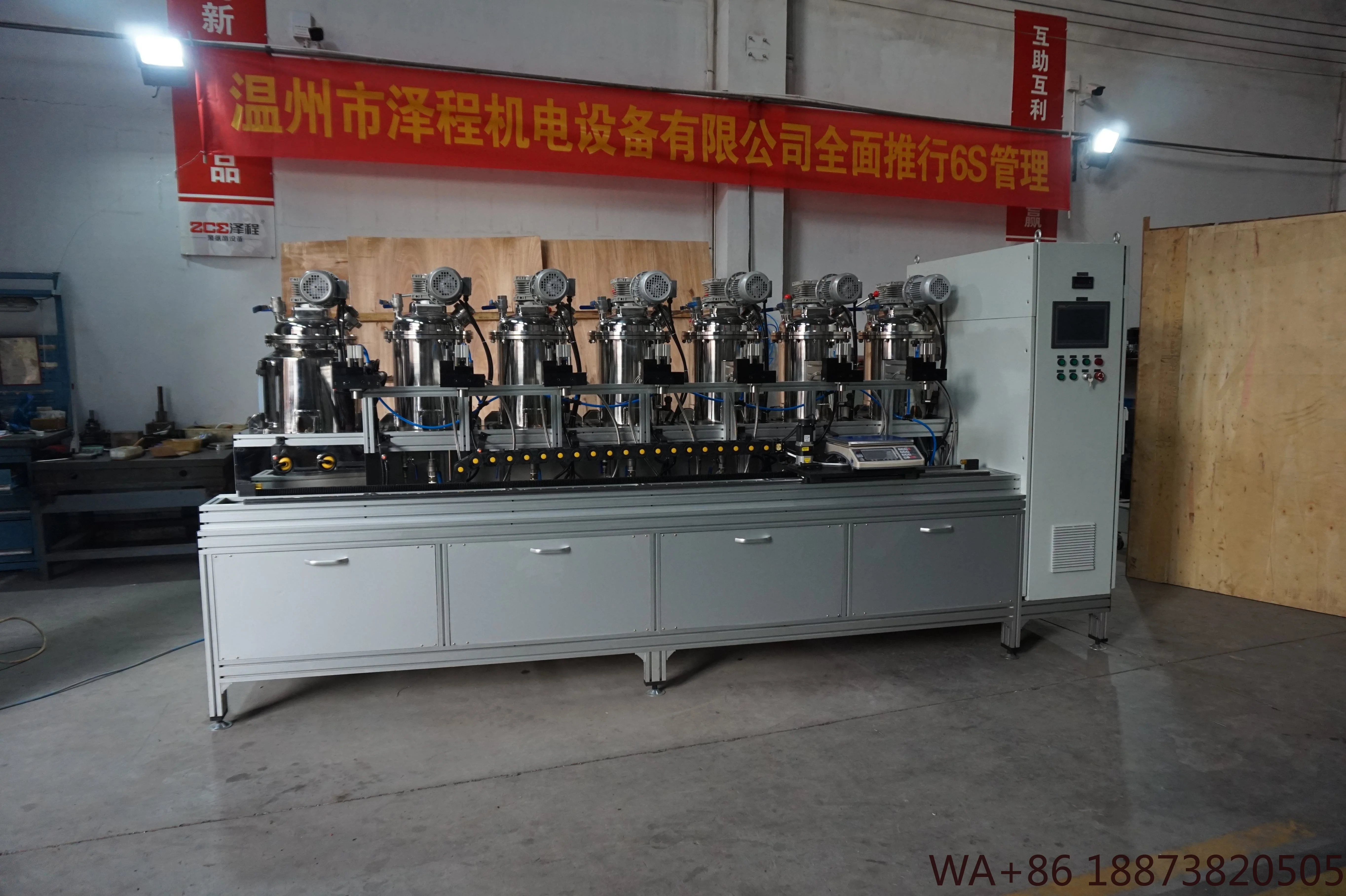 صب مصنع توريد ZC الضغط المنخفض البولي يوريثين الراتنج المطاط الصب آلة يوريتان تدور الصب #6