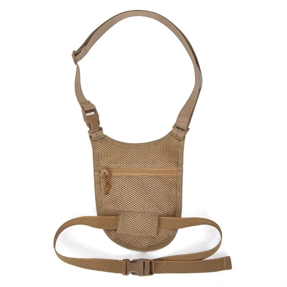 Anti Theft Bag Concealed Agent Wallet Waterproof Molle Pouch Stealth Crossbody Bag Storage Bag Breathable Underarm Shoulder Bag
