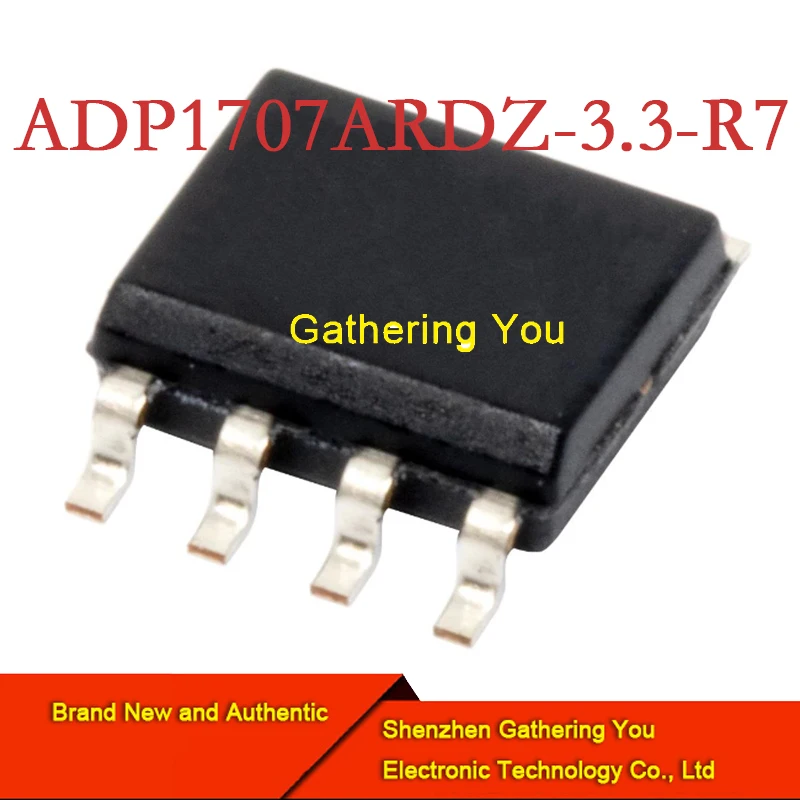

ADP1707ARDZ-3.3-R7 SOP8 Low pressure differential regulator Brand New Authentic