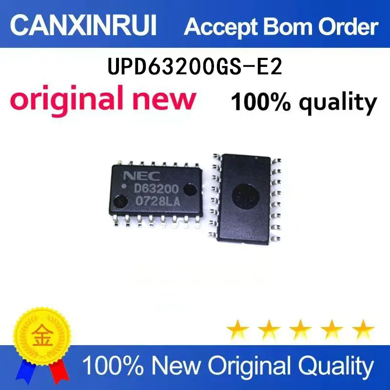

(5-100 Pieces) Brand new original D63200 UPD63200GS-E2 SOP spot chip IC