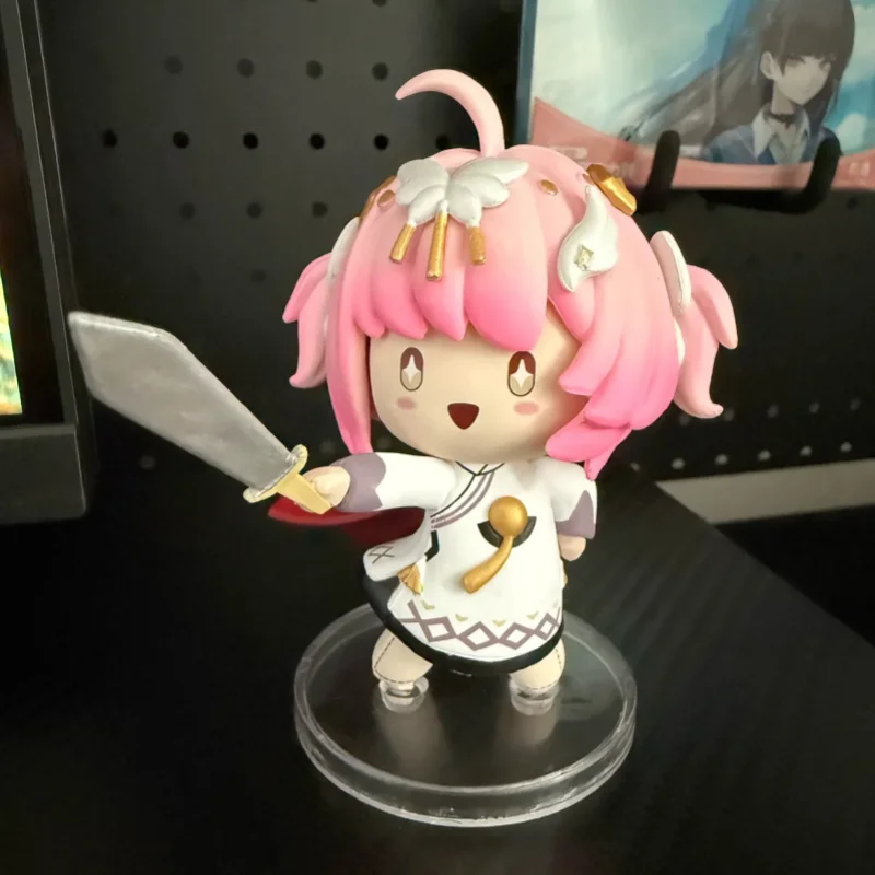 

Chibi Mini Savior Eimis Figure Game Peripherals Cute Desktop Decoration Desk Display Ornament Perfect Gift For Adult Girls