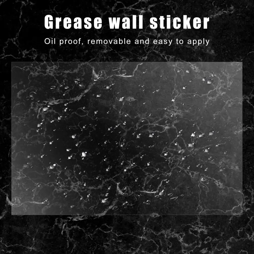 Oil Oil Proof Wall Sticker Practical Wall Decal Lightweight Protective  Great Clear Oilproof Wall Paper - Aliexpress Deal