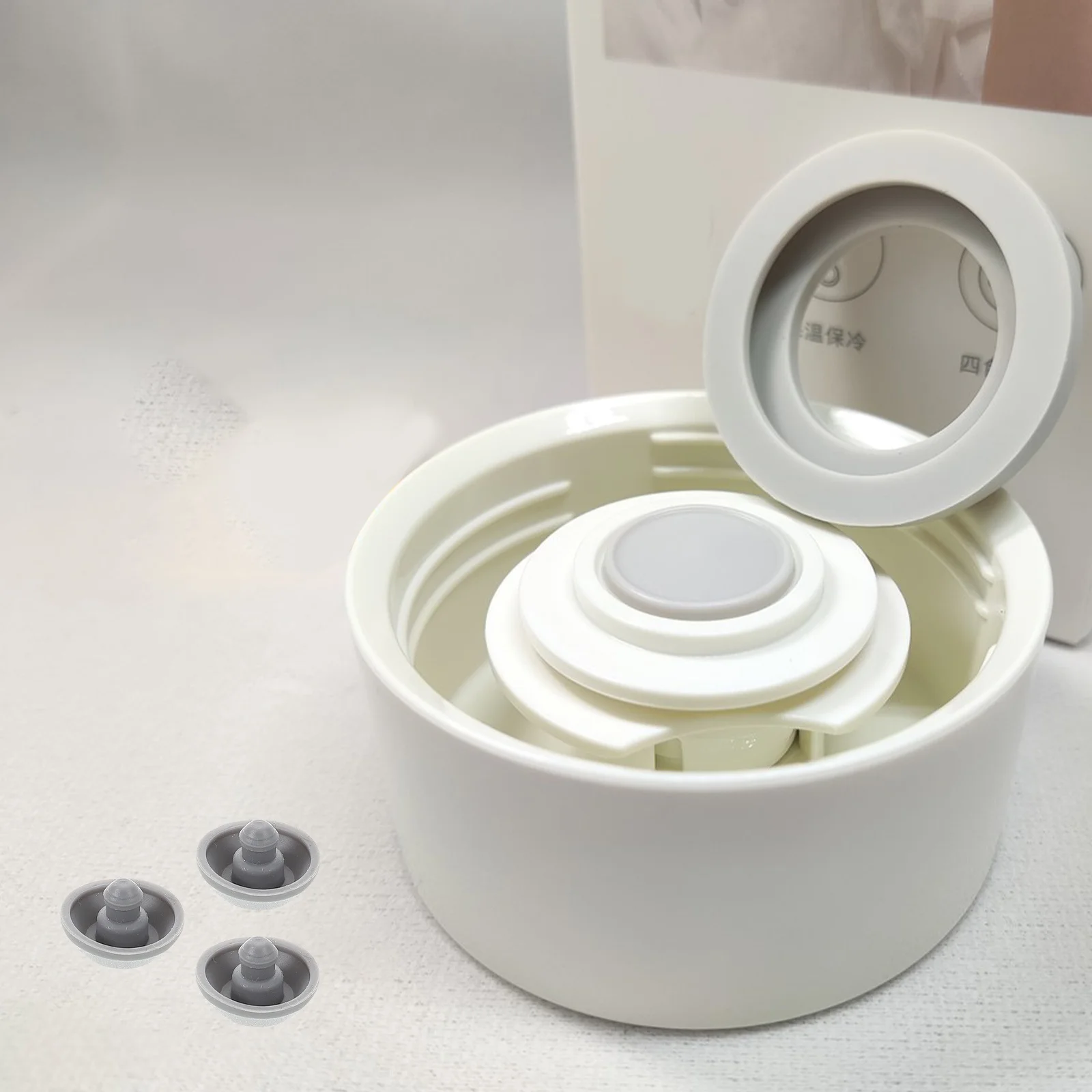 

20Pcs Versatile Silicone Stoppers for Insulated Water Bottles Reliable Seal Easy to Replace Round Spill Proof Stopper