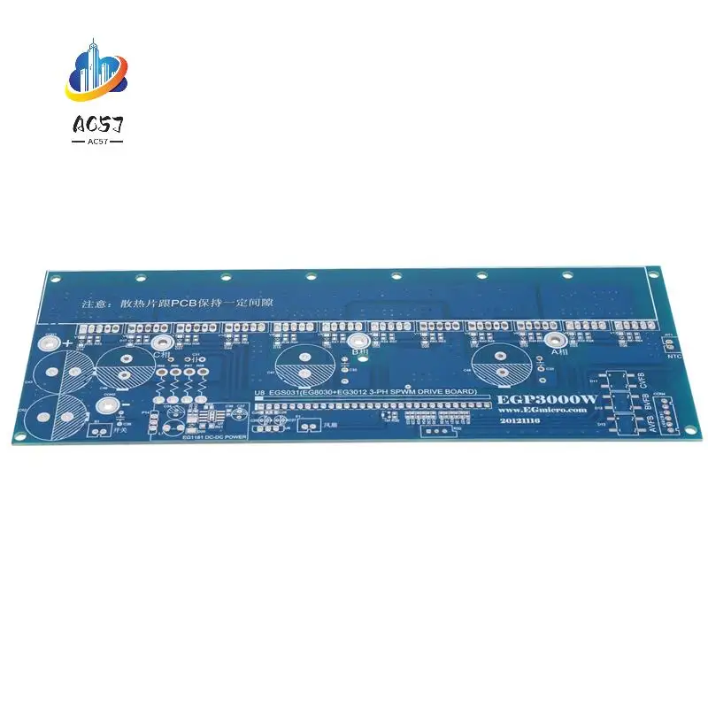 AC57-1 Pcs EGP3000W Three-Phase Inverter Pure Sine Wave Power Board PCB Empty Board EG8030 For DIY