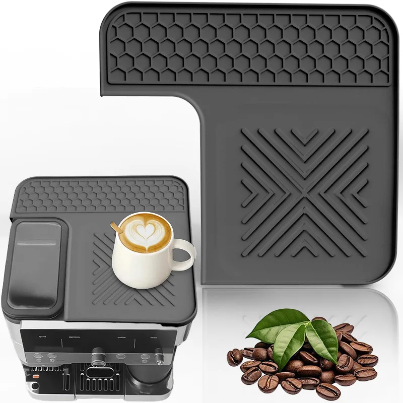 

Силиконовый коврик для кофемашины: защитный, нескользящий, для пресса для кофе и слива из кружки, предотвращающий царапины
