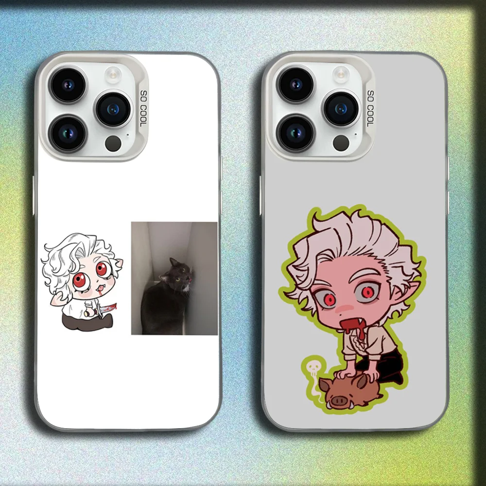 

Game Astarion B-Baldurs Gate 3 Phone Case For iPhone 16,15,14,13,12,11,Mini,Pro,SE,MAX White Matte Shockproof Cover