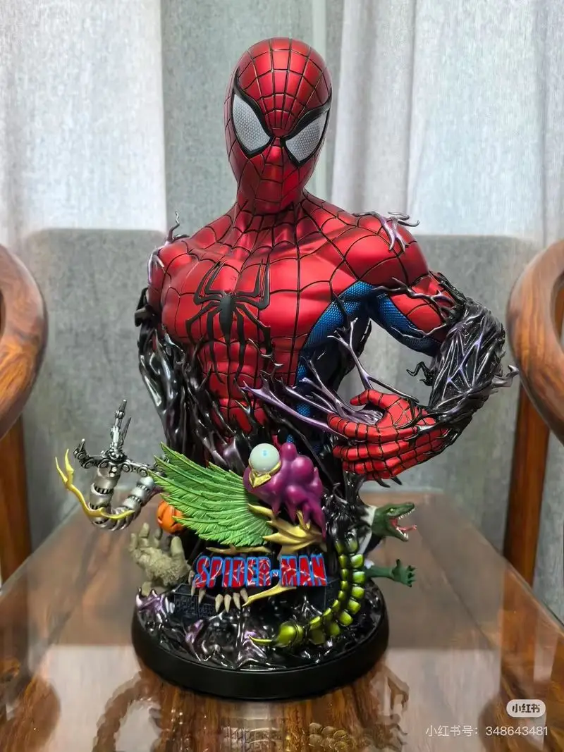 ฟิกเกอร์แอ็คชั่นสไปเดอร์แมนซิมไบน์ตจากมาร์เวล ขนาด 30 ซม. ของสะสมสุดฮิต ตกแต่งโต๊ะทำงาน เหมาะเป็นของขวัญวันเกิดและคริสต์มาสสำหรับเด็ก