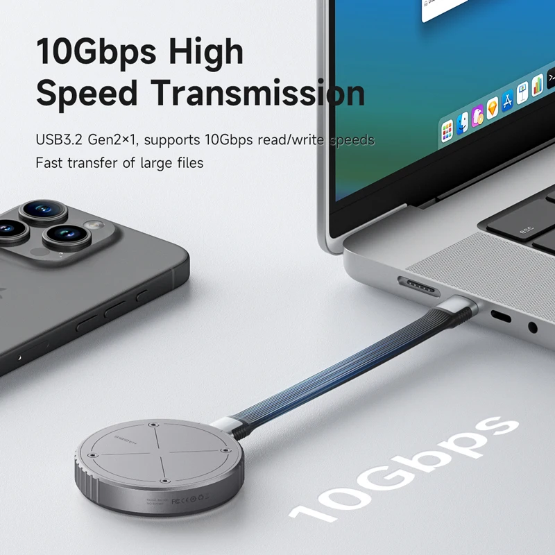 Lecteur Ssd WAVLINK Magnetic M.2 2230 NVMe SSD Enclosure, 10 Gbps USB C 3.2 Gen2 Till NVMe Lecteur Ssd WAVLINK Magnetic M.2 2230 NVMe SSD Enclosure, 10 Gbps USB C 3.2 Gen2 Till NVMe