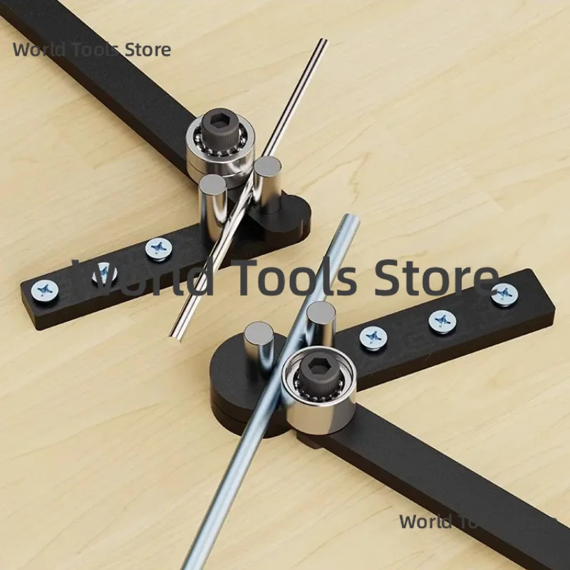 304 Stainless Steel Manual Iron Wire Bender Tool For Rebar Round Rod Stirrup Hook DIY Metalworking