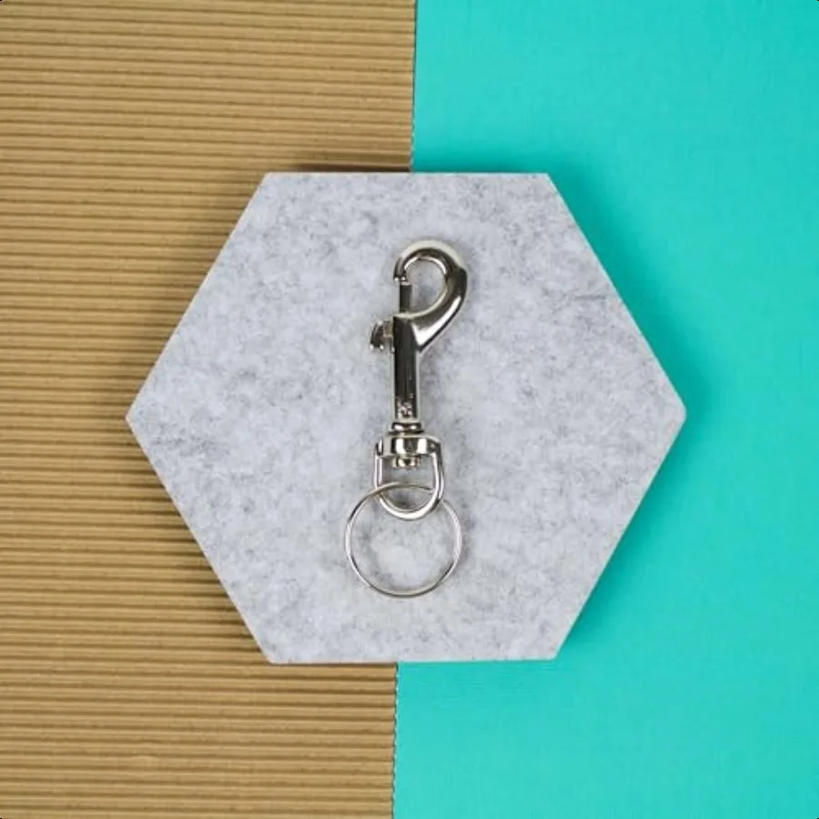 31 2 بولت سناب رجالي مطلي بالنيكل والزنك مع 11 8 حلقة مفاتيح سبليت 4511