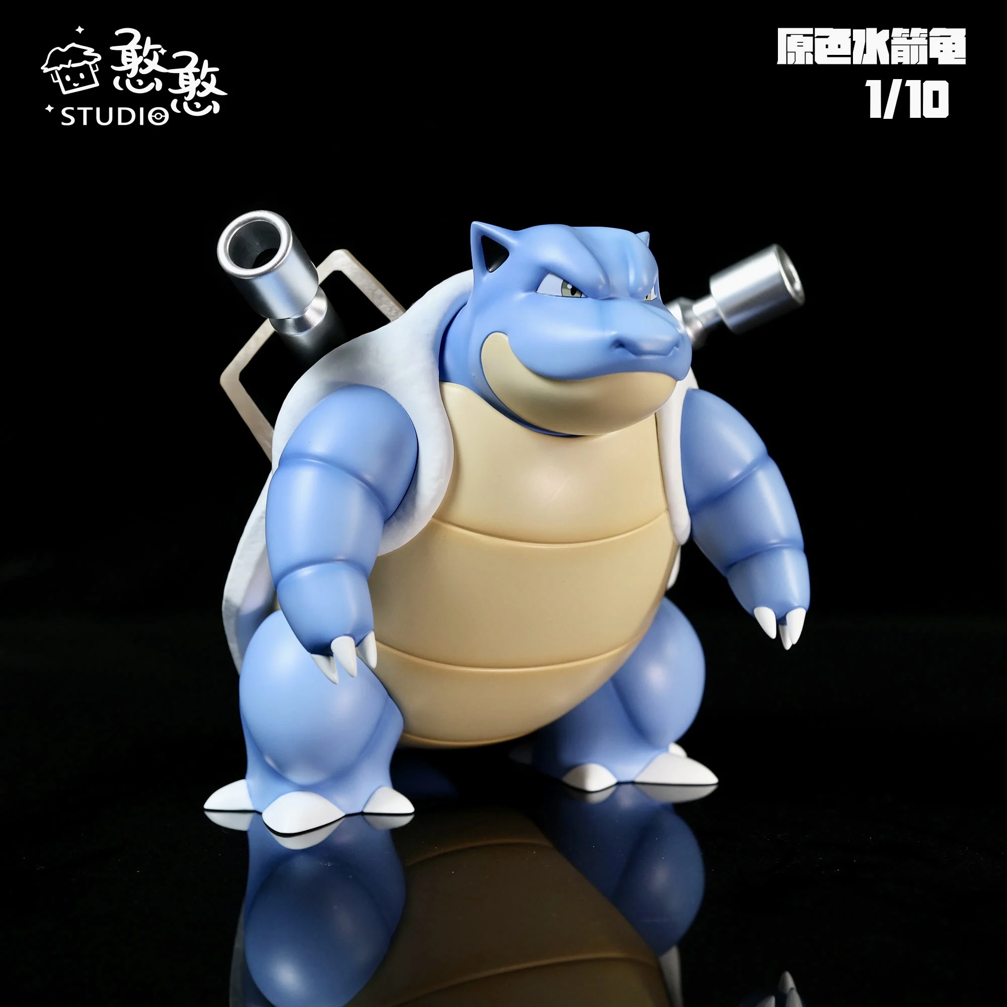 Pokemon 1/10 GK Blastoise Model Resin Figurine Action Collected Model Toys Cosplay Props Large table Decorations Kids Gifts