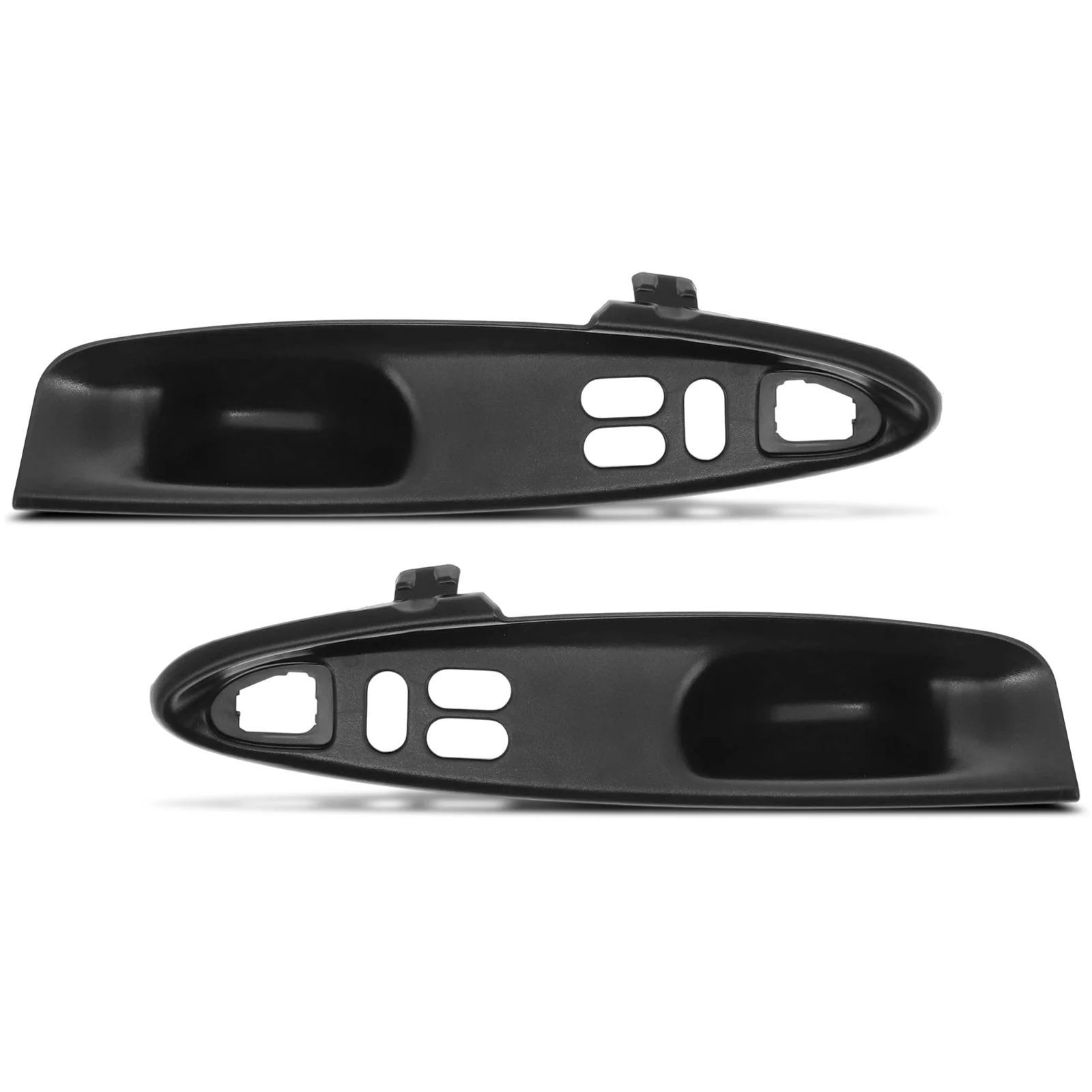 A-Premium Front Side Textured Black Interior Door Pull Handle for Ford Mustang 1994-2000