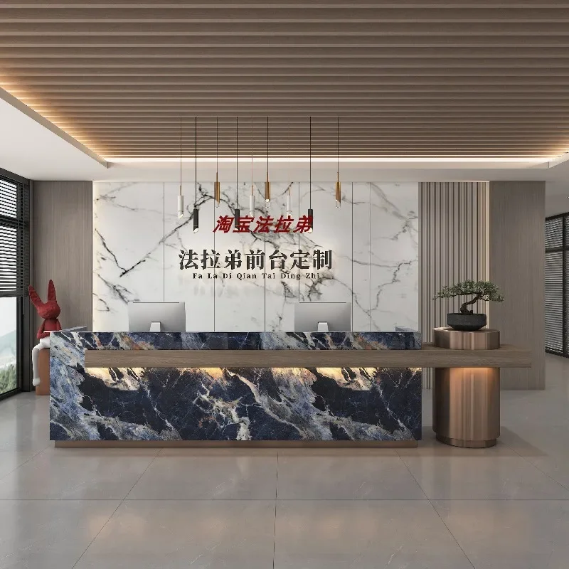 a*-Design Modern Reception Desks Shop Beauty Bar Luxury Hotel Restaurant Display Reception Desks Company Trendy Furniture^