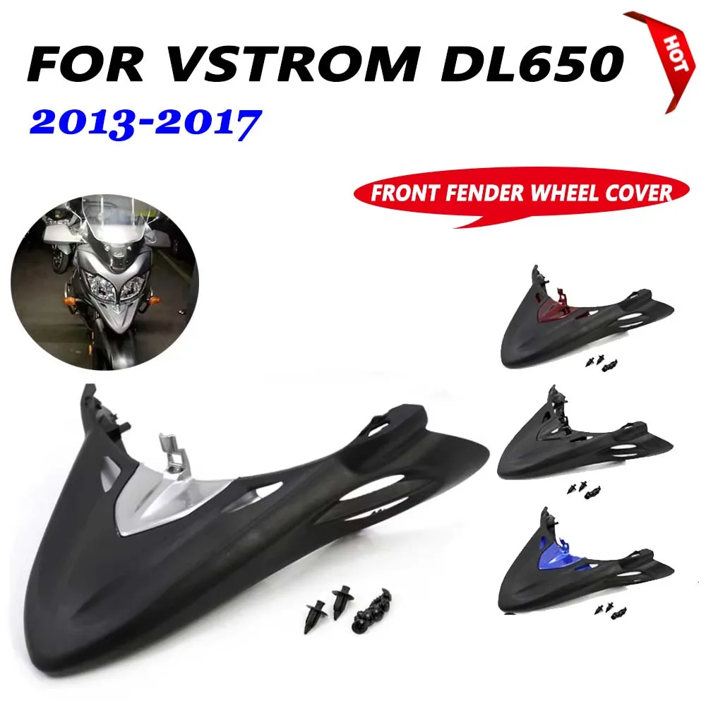 Motorcycle Front Fender Wheel Cover For Suzuki DL 650 Vstrom 650 DL650 V-strom 650 2013 2014 2015 2016 2017 Beak Extension Nose