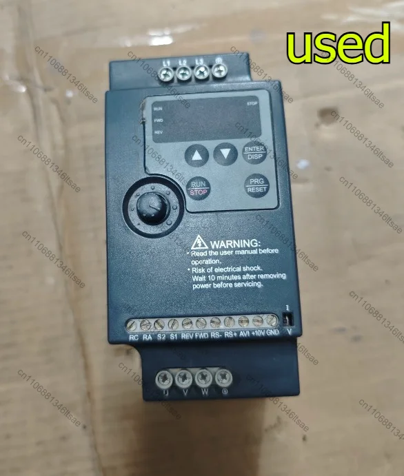 Accessories 1pcs inverter nz100-1r5g-4, 1.5kw three-phase 380v, input 3ph 380v 50hz/60hz, output 3ph 380v 4.0a 150% 60s