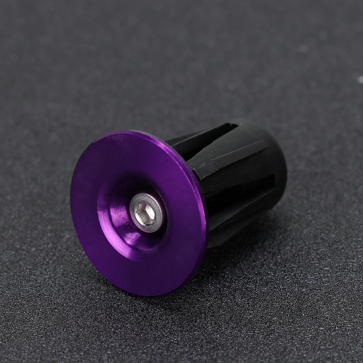 

1Pair Handlebar End Plug Bike Aluminum Alloy M4x34mm Fit 22-24Mm Caliber Suitable for Mountain Road Folding Bikes Grip Handle