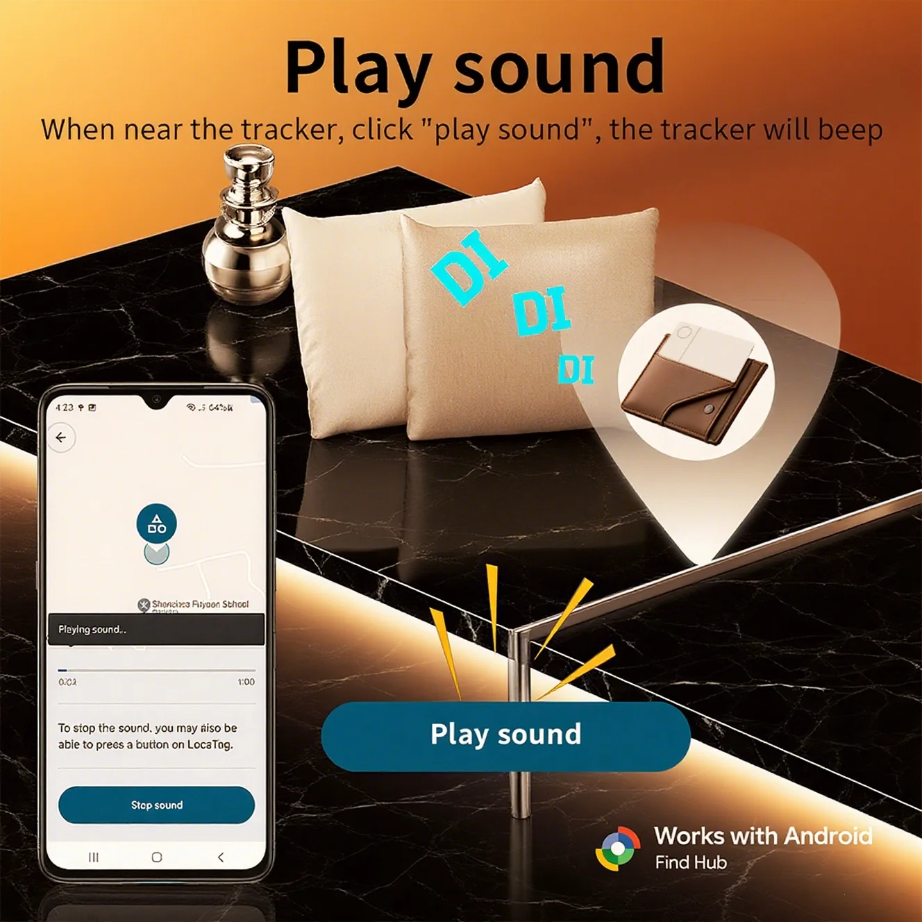 Localizzatore GPS Android RSH Codice QR Localizzatore di schede di ricarica wireless Smart Tag anti-smarrimento tramite app Google Trova hub Posizione di visualizzazione remota