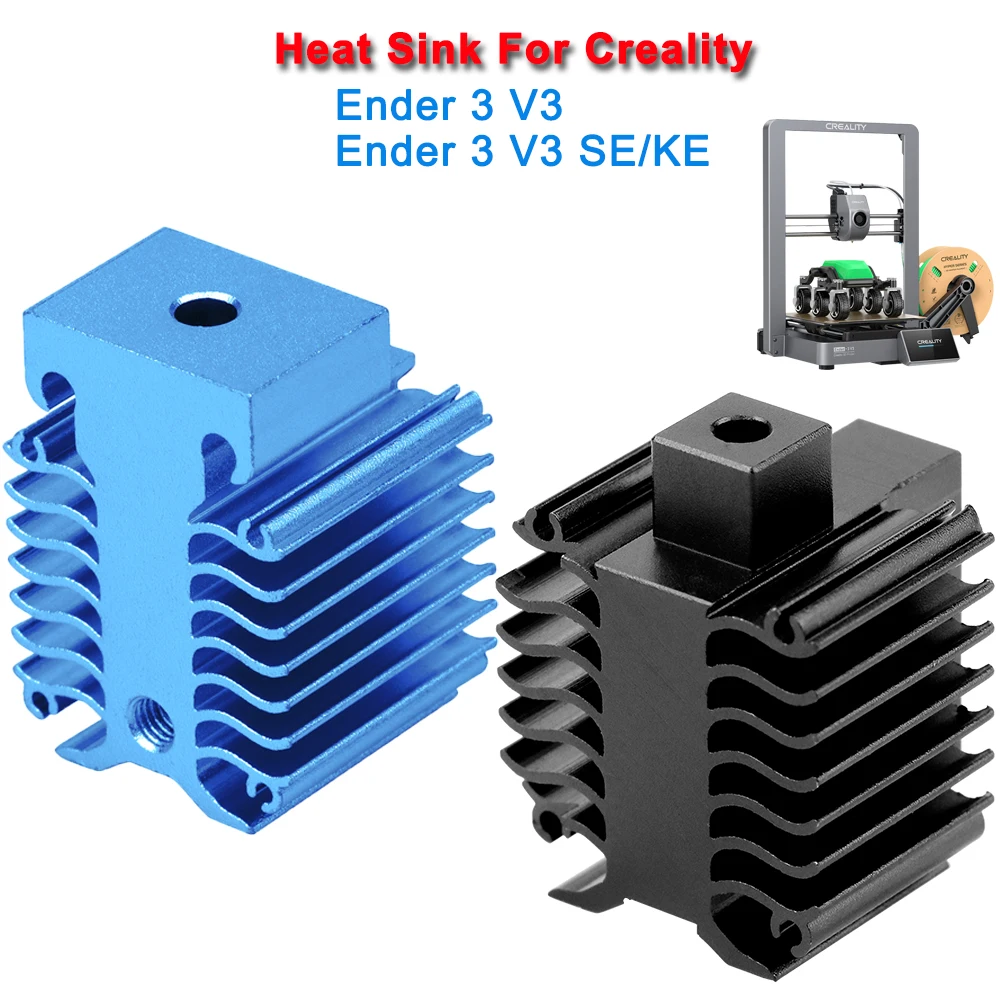 For Creality Ender 3 V3 Radiator Heat Sink For Ender 3 V3 SE / KE Hotend Kit Heatsink 3D Printer Machine Replacement Accessories 6