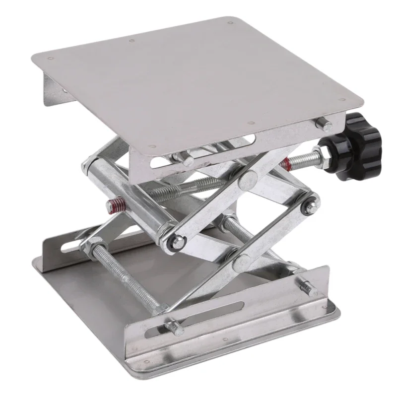 

Laboratory Lifting Platform, Stand Rack, Scissor, Jack Bench, Lifter Table, Stainless Steel, 100x100mm