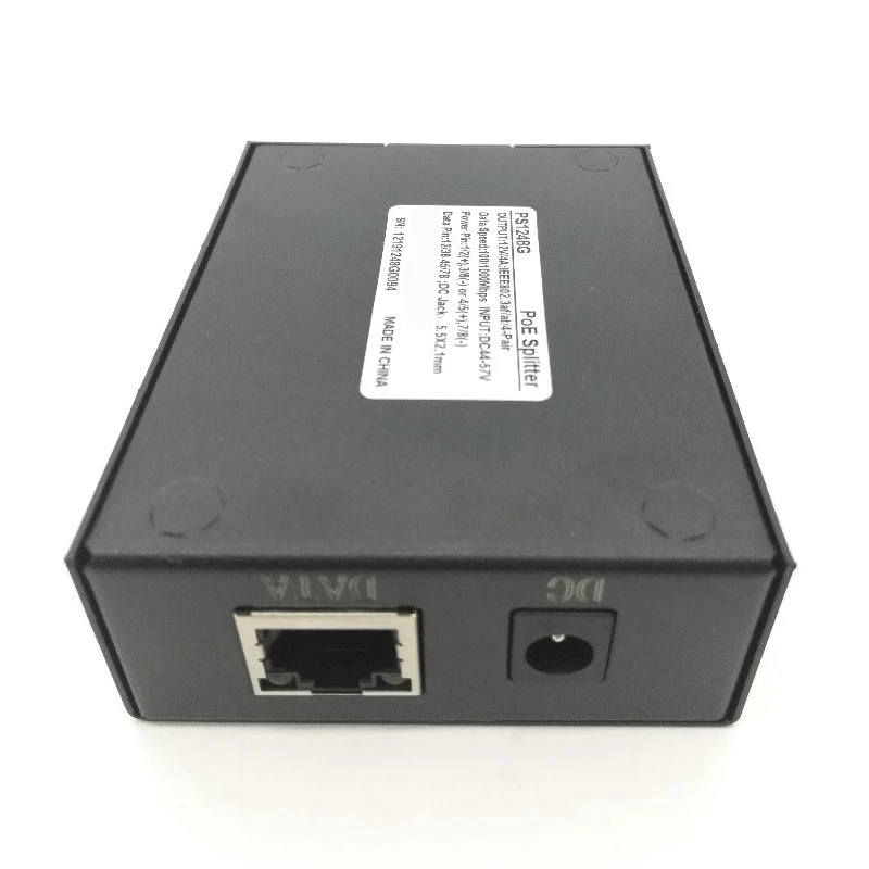 

Новое поступление-PS1248G 12 В 4 А 48 Вт гигабитный разветвитель PoE с высоким качеством
