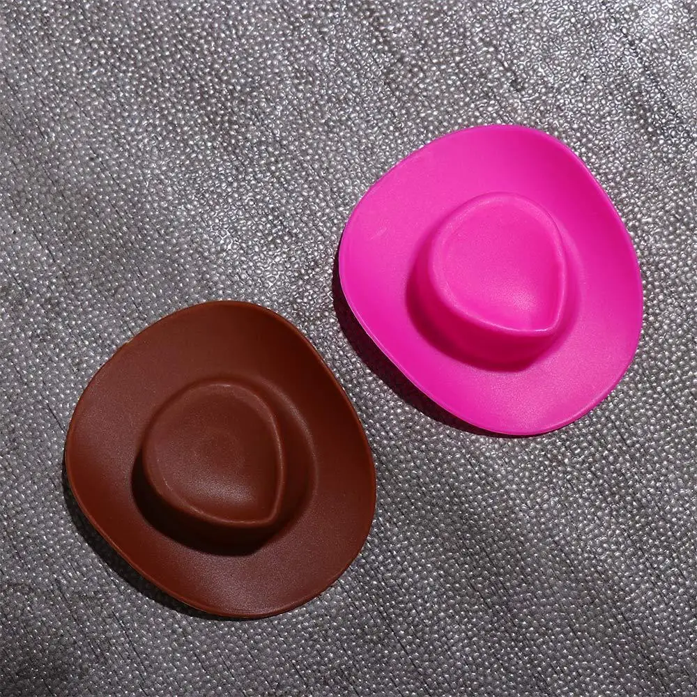 DIY Toys Dolls Accessories Miniature Pink Kids Toys 30cm Doll Mini Hat Cowgirl Doll Hat Doll Cowboy Hat Doll Cap