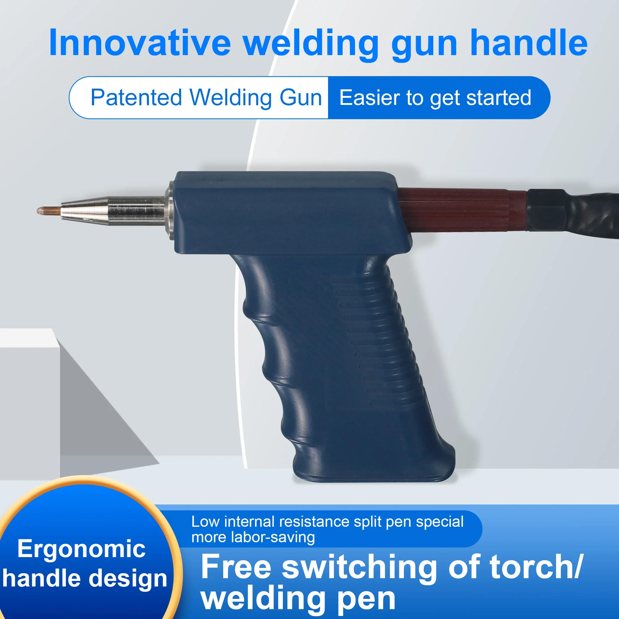 75B Spot Welding Pen Innovative Welding  Handle for CATL Battery Match 801H/811A/811H Spot-Welding Machine