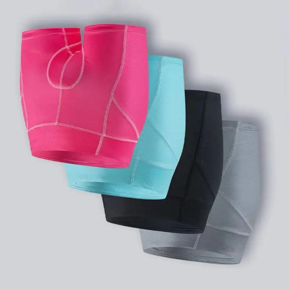 

Women Ergonomic Cycling Shorts 4D Padded Lightweight Breathable Mesh Fabric Slim Fit Design Bike Shorts