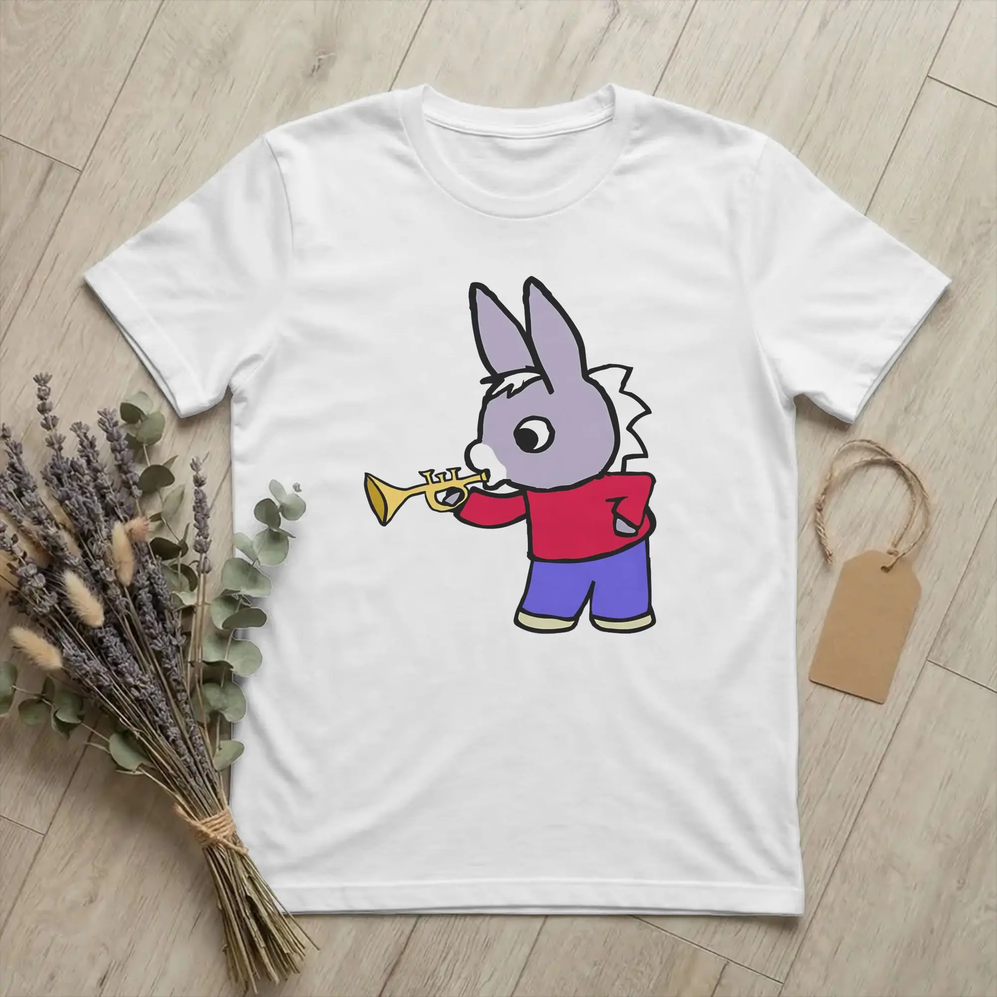 Trotroes Cute Donkey Cartoon T-Shirt Men Learning Adventure Fashion Pure Cotton Tees O Neck Short Sleeve T Shirts Plus Size Tops