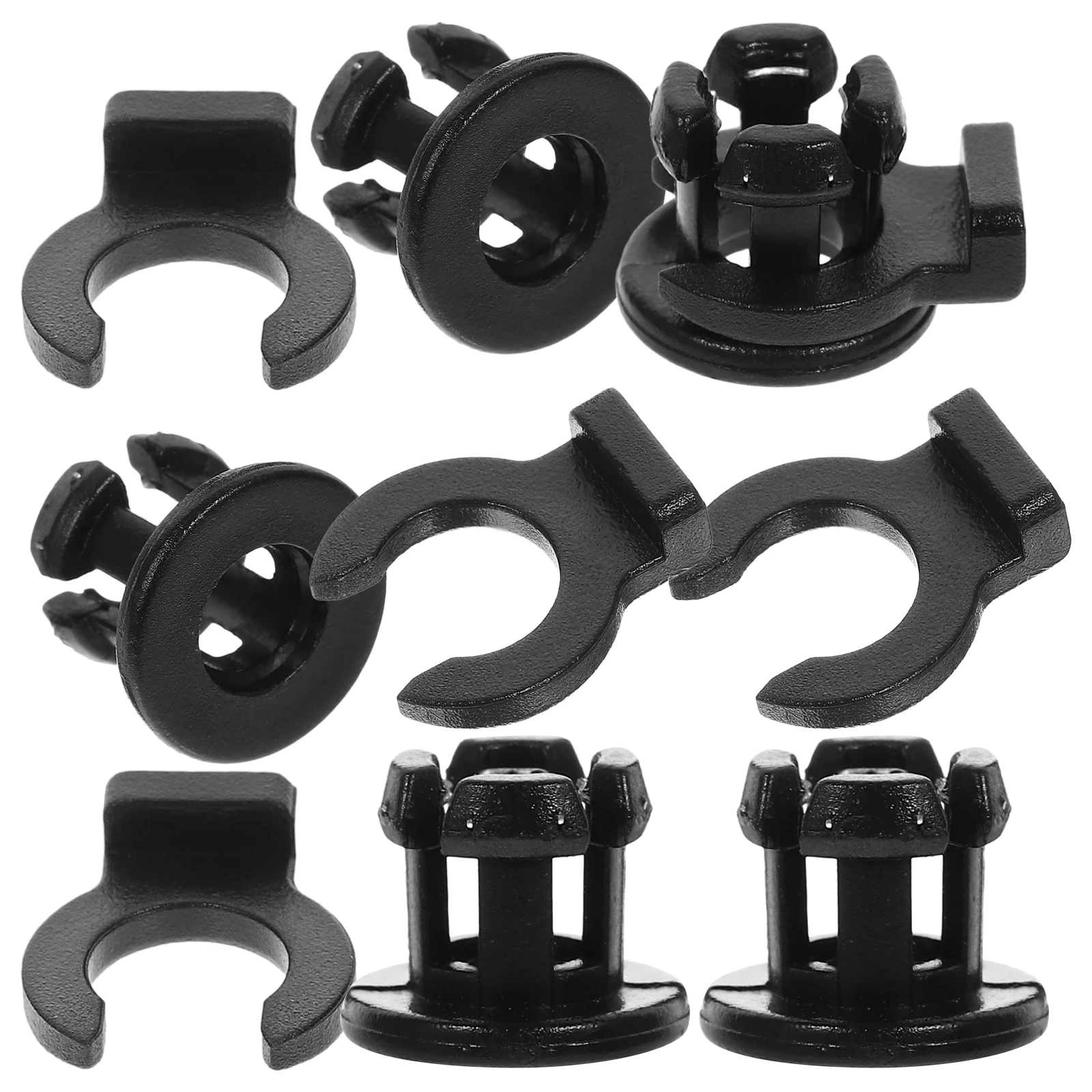 

1 set 3D Printer Tube Clamp Pipe Clip Hotend Connector Accessories Plastic Fittings 4mm Diameter Tubing Easy