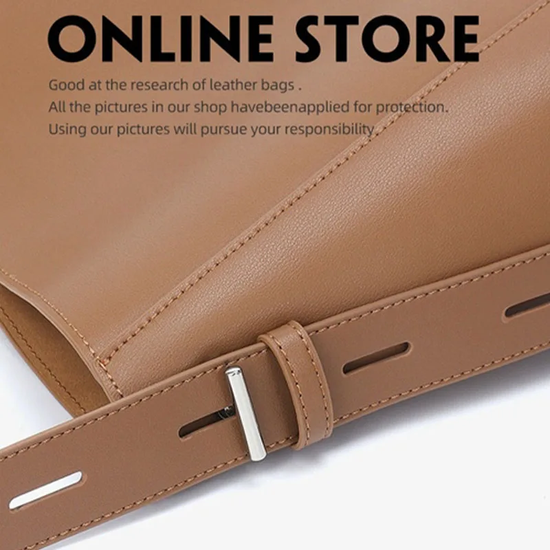 Tote bag Luxury goods 1:1 Portable genuine leather shoulder bag for women 2024 design top replica crossbody bag fashionable