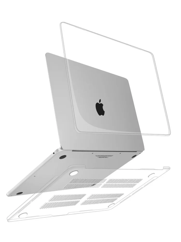 Laptop Case Voor Macbook Air 13.6 M4 M3 M2 A2681 A3113 A3240 Air13.3 A1932 A2179 A2337 Case Macbook Pro 13 A2251 Air15 Case Cover - afbeelding 2