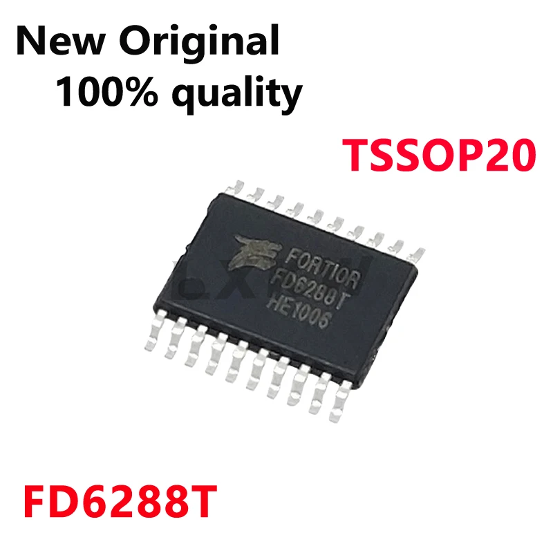 (5-10piece) New Original FD6288T FD6288 TSSOP20 Model aircraft electrical modulation chip In Stock