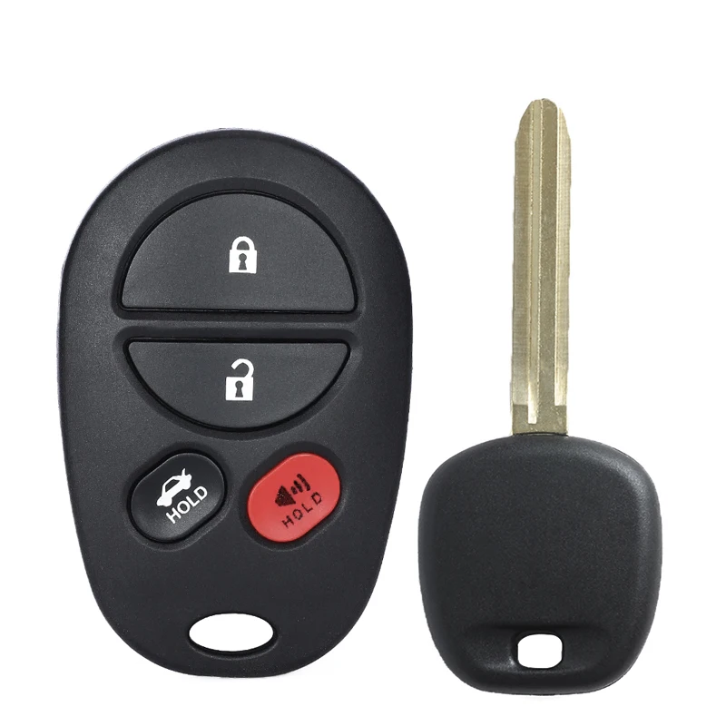 KEYECU 433MHz 4D67 / G Chip  Upgraded Remote Key Fob for Toyota Toyota Australia Camry Highlander Aurion 2006-2014