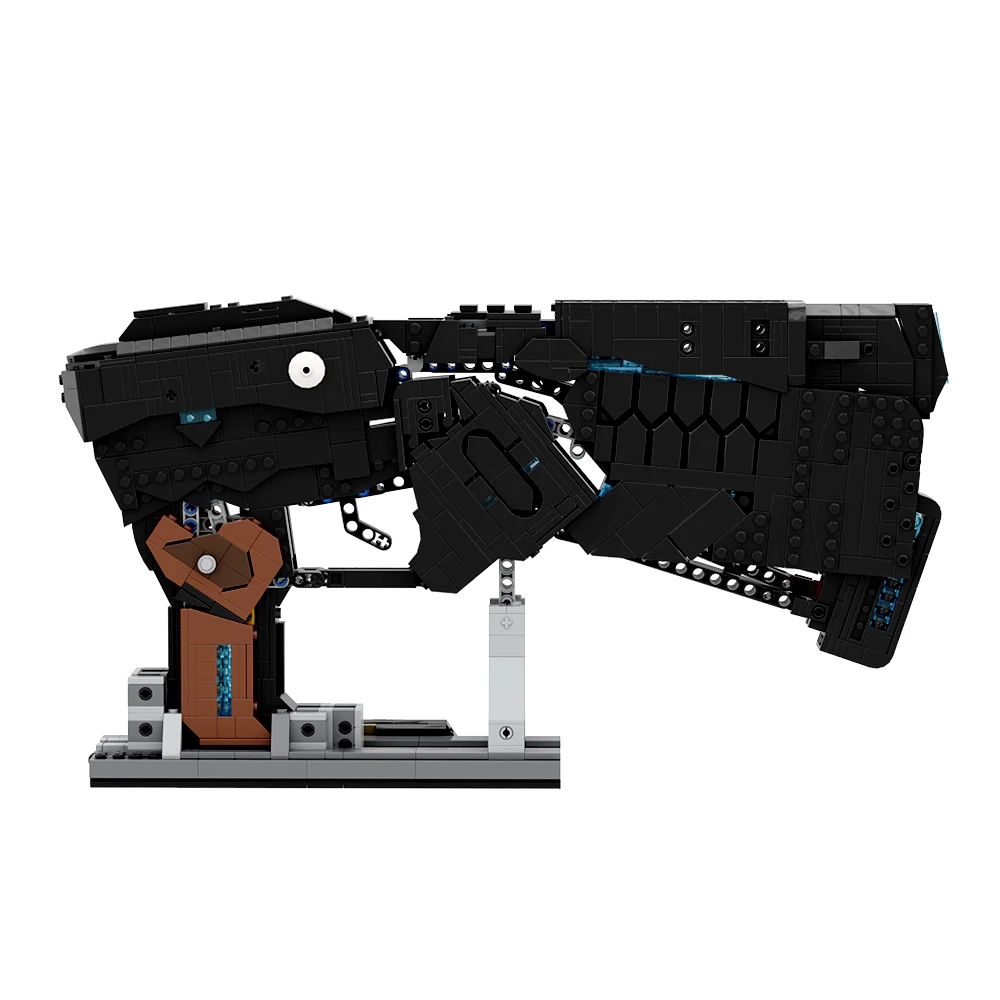 Gobricks moc psico-pass dominador tijolos jogo pistolas o executor armas de fogo conjunto bloco de construção brinquedo educativo para presente