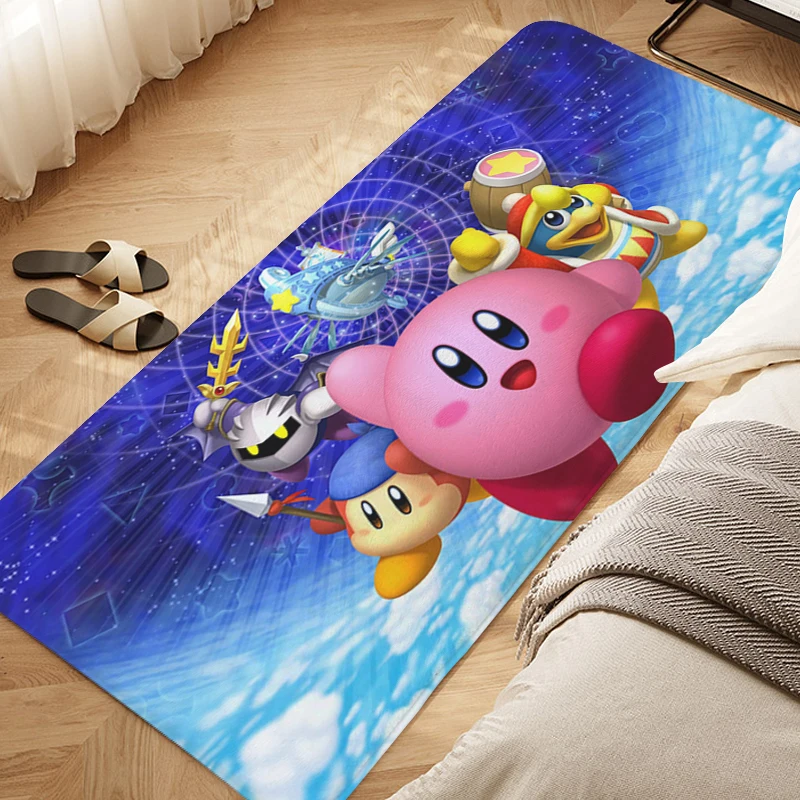 Sleeping Room Floor Carpet D-Kirbys House Entrance Mat Slip-resistant Custom Doormat Entrance Door Kitchen Balcony Hallway Rug